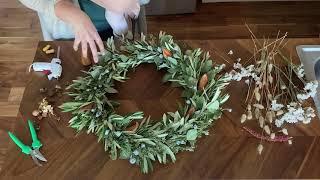 How to make a wreath and garland