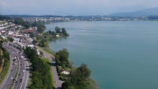 Lake Sempach Switzerland By Drone 2023