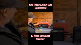 Litime 3000watt inverter  #shorts #automobile #camping #outdoors #overland