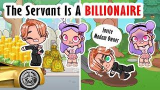 UNBELIEVABLE! My SERVANT is Secretly a BILLIONAIRE!   | With Voice  | Avatar World Story