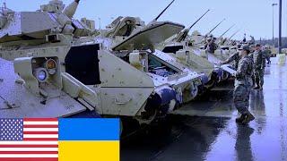 Russian Forces Shocked: Hundreds of additional US combat vehicles are already in Ukraine