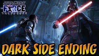 Star Wars: The Force Unleashed - ENDING DARK SIDE - Starkiller Vs Darth Vader