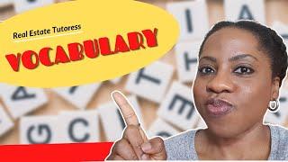 [Illinois Real Estate Broker Exam Prep] 30 Vocabulary You Should Know to Pass the Exam