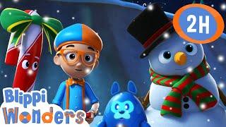 Christmas Scavenger Hunt | Blippi Wonders | Moonbug Kids - Play and Learn