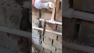 Toilet plumbing installation tutorial- Good tools and machinery make work easy