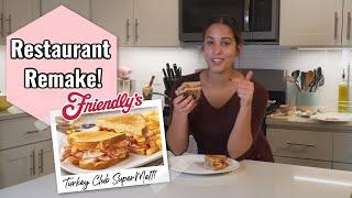 CRISPY & DELICIOUS TURKEY SANDWICH! | How to Make a Turkey Club SuperMelt | Restaurant Remake