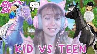 KID YOU  vs TEEN YOU  *Star Stable Edition*