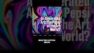 AI-Generated Art: The Pepsi of the Art World?  #ai #aiart #aigenerated #cocacola #pepsi #lawyers