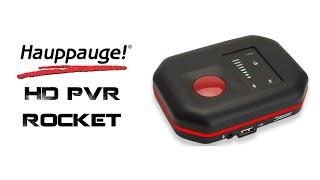 Hauppauge HD PVR ROCKET - TUTORIAL,UNBOXING, TEST, GAME RECORD - Review