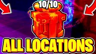 How To FIND ALL 10 PRESENT LOCATIONS In ANIME DEFENDERS! Christmas Event Santas Quest