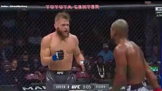 Rafael Fiziev and Bobby Green Trolling Each Other Mid Fight