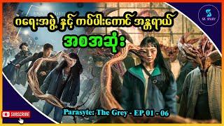 ဂရေးအဖွဲ့ နှင့် ကပ်ပါးကောင် အန္တရာယ် - အစအဆုံး - Recap by SK Story - Parasyte: The Grey - EP 01 - 06