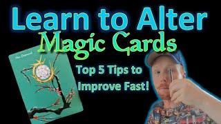 5 EASY Tips to Improve Your MtG Alters FAST | CCO Podcast | EDH | Commander