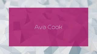 Ava Cook - appearance