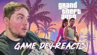 Game Dev Reacts to NEW Grand Theft Auto Trailer!  | GTA VI First Impressions