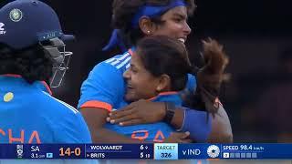 India Women Vs South Africa Women 2nd Odi Highlights 2024
