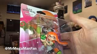 Smash Ultimate Inkling Girl Amiibo Unboxing!!