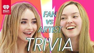 Sabrina Carpenter Challenges A Super Fan In A Trivia Battle | Fan Vs. Artist Trivia