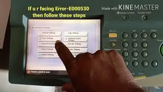 Cannon IR3300i Error Code E000530 Solution | Cannon Xerox