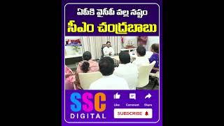 CM Chandrababu Naidu Slams Jagan Mohan Reddy's Govt, Accuses YSRCP ||  #Shorts #Sscdigital
