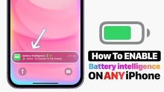 Download Battery intelligence on ANY iPhone Right NOW!