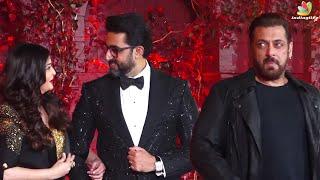 Salman Khan's Wierd STARE at Aishwarya Rai & Abhishek Bachchan | Karan Johar Birthday Party 2022