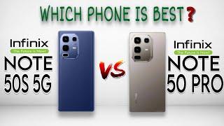 Infinix Note 50s 5g vs Infinix Note 50 Pro ||  #infinix #tech #comparison