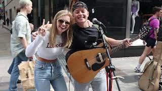 Zoe Clarke Joins Charlie O'Brien for an IMPROMPTU DUET of "Falling Slowly" on Grafton Street.