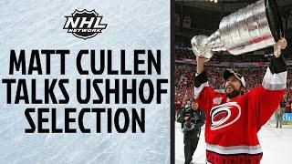 Matt Cullen on USHHOF Induction