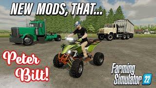 PETER BILT THESE NEW MODS!! ON FARMING SIMULATOR 22 | PS5 (Review) 29th Oct 24.