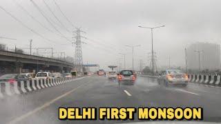 First monsoon in Delhi | Delhi Travel Vlog | Pehli Barish