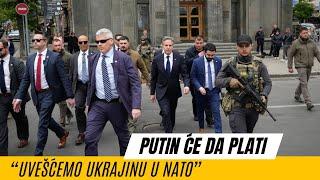 Blinken: Putin uništio Ukrajinu i moraće da plati; SAD će uvesti Kijev u NATO