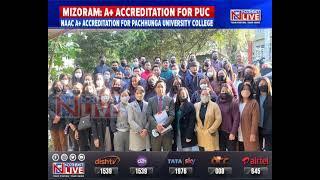 Mizoram’s Pachhunga University College receives NAAC A+ accreditation