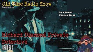 Richard Diamond OTR Visual Radio Show Grab Bag