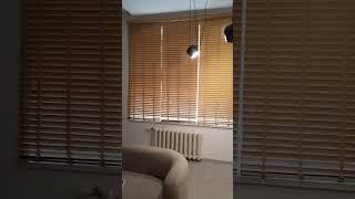 Деревянные жалюзи 50мм Пиано #жалюзи