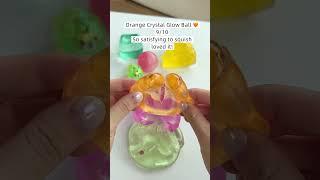 Cutting My Cutey Stressball ASMR ️ So Crisp, So Cute! | JoliSlime.com