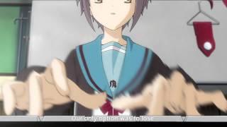 Suzumiya Haruhi no Yuuutsu - Yuki likes games