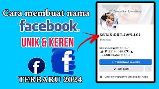 Cara mengganti nama FB menjadi nama unik TERBARU 2024