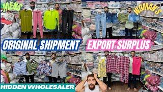 Original Shipment Export surplus Wholesaler Chakla| branded clothes in mumbai |Export surplus