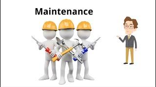 What is Maintenance? Types of maintenance, Importance of maintenance ( Easy animated video)