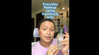 Easy #makeuptutorial using only 3 products! #LazadaPH