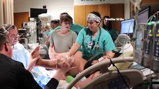 EMOTIONAL AND INTENSE HOSPITAL BIRTH VLOG.