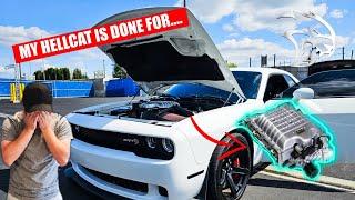 MY HELLCAT IS OFFICIALY DONE FOR.... (SUPERCHARGER REPLACEMENT)