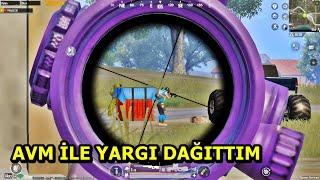 AVM İLE YARGI DAĞITTIM ! BATUR GAME SOLO SQUAD PUBG MOBİLE