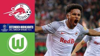 RB Salzburg vs. Wolfsburg: Extended Highlights | Group Stage - MD 3 | CBS Sports Golazo