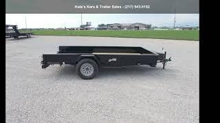 2022 Doolittle Utility Trailer 77X12 Solid Side Single Ax...