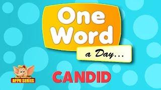 One Word A Day - Candid(HD)