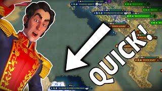 Civ 6 | Will This SNOW Save Our Game?!? Go Go GO!!! (#4 Sid Meier Gran Colombia Civilization VI)