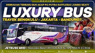 Gebrakan Terbaru Bus Legendaris dari Bengkulu : PO Putra Rafflesia Jetbus5 MHD Mercedes-Benz OH1626L