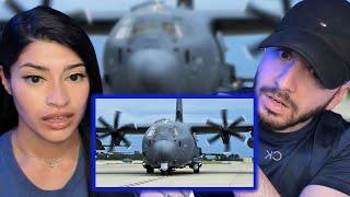 Brits React to What It's Like to Fire the AC-130 Gunship